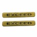 EXCEED MARK BADGE FOR A MITSUBISHI PAJERO - V43W