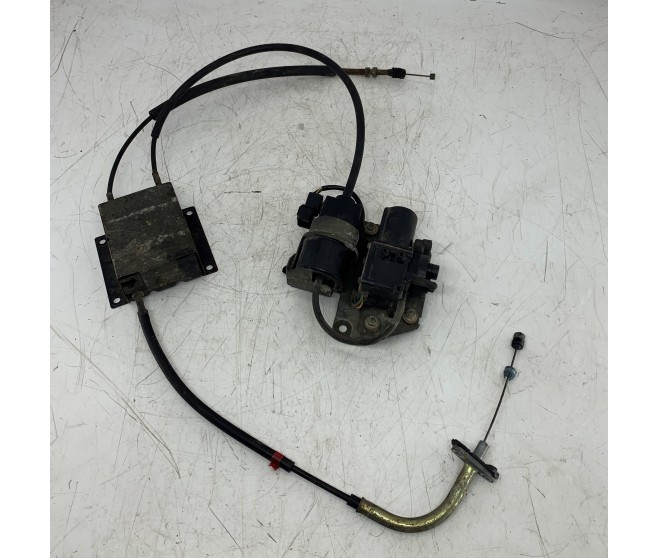 CRUISE CONTROL ACTUATOR AND CABLE FOR A MITSUBISHI N10,20# - CRUISE CONTROL ACTUATOR AND CABLE