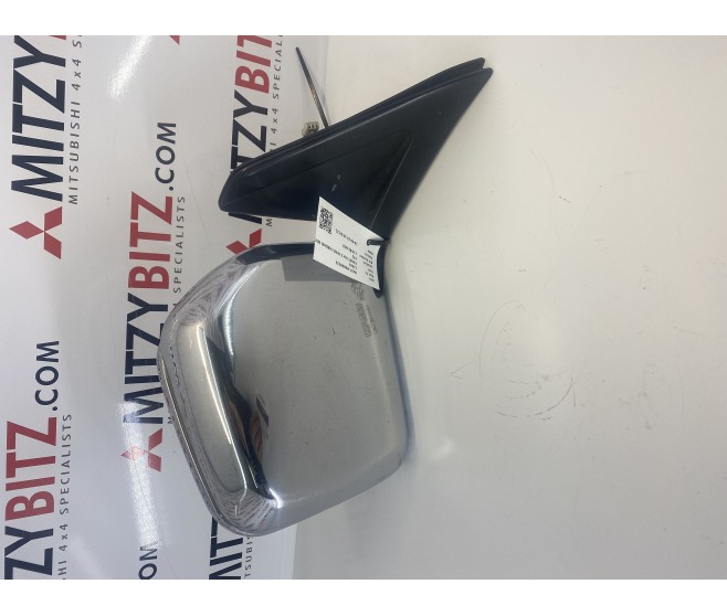FRONT RIGHT DOOR CHROME WING MIRROR 3 WIRES FOR A MITSUBISHI EXTERIOR - 
