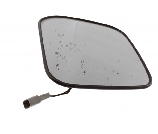 FRONT LEFT DOOR WING MIRROR GLASS FOR A MITSUBISHI PAJERO/MONTERO - V23W