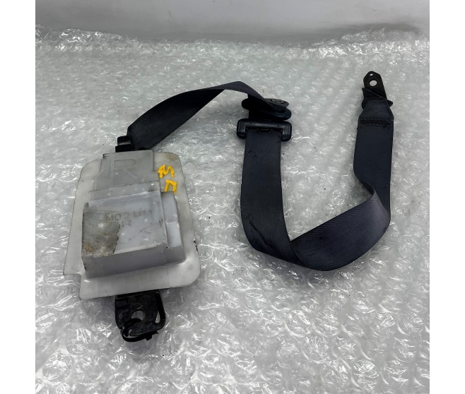 SEAT BELT FRONT RIGHT IN BLUE FOR A MITSUBISHI PAJERO - V24WG