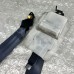 SEAT BELT FRONT RIGHT IN BLUE FOR A MITSUBISHI PAJERO - V24WG