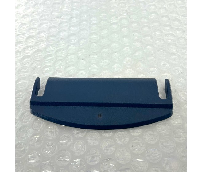 3RD SEAT ANCHOR COVER BLUE FOR A MITSUBISHI PAJERO - V44WG