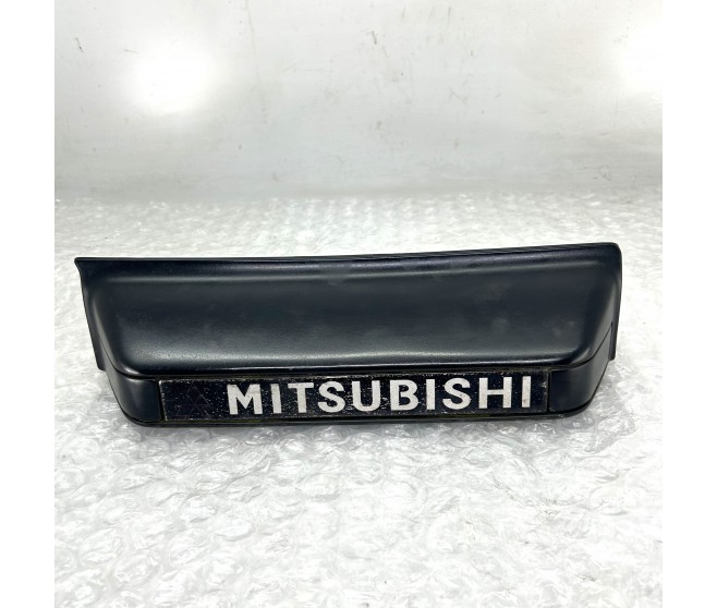 NUMBER PLATE TRIM REAR FOR A MITSUBISHI PAJERO - V45W