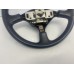 BLUE LEATHER STEERING WHEEL FOR A MITSUBISHI V20-50# - STEERING WHEEL