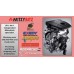 GREY LEFT DOOR GRAB HANDLE SREW COVER CAPS FOR A MITSUBISHI MONTERO - V43W