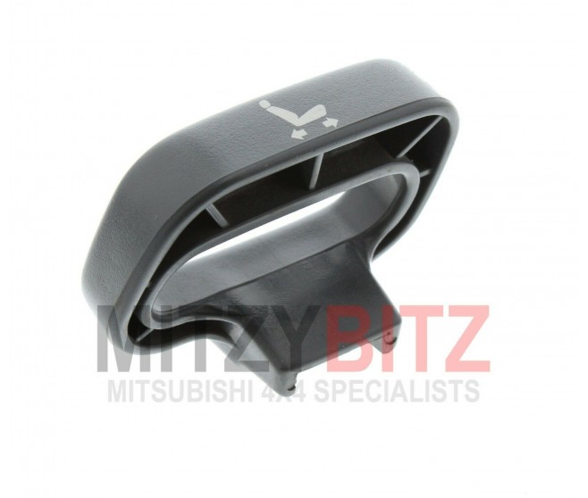 SEAT SLIDE HANDLE FRONT LEFT FOR A MITSUBISHI V30,40# - SEAT SLIDE HANDLE FRONT LEFT