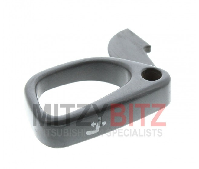 GREY SEAT RECLINING TILT HANDLE FRONT RIGHT FOR A MITSUBISHI V30,40# - GREY SEAT RECLINING TILT HANDLE FRONT RIGHT