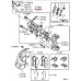 COMPLETE BRAKE CALIPER FRONT RIGHT FOR A MITSUBISHI PAJERO - V45W