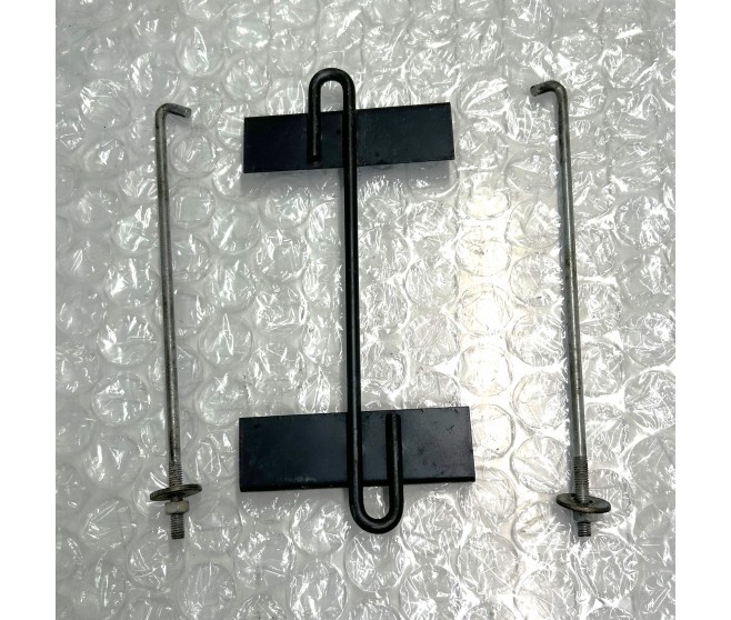 BATTERY HOLDING BRACKET WITH BOLTS