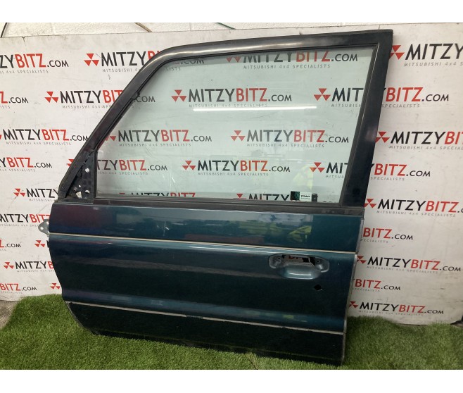 BARE DOOR FRONT LEFT FOR A MITSUBISHI PAJERO - V25W