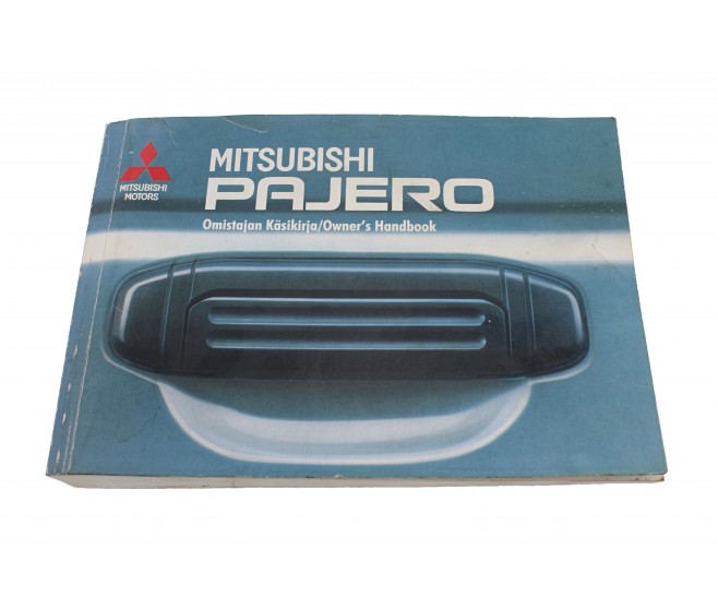 OWNERS MANUAL FOR A MITSUBISHI BODY - 