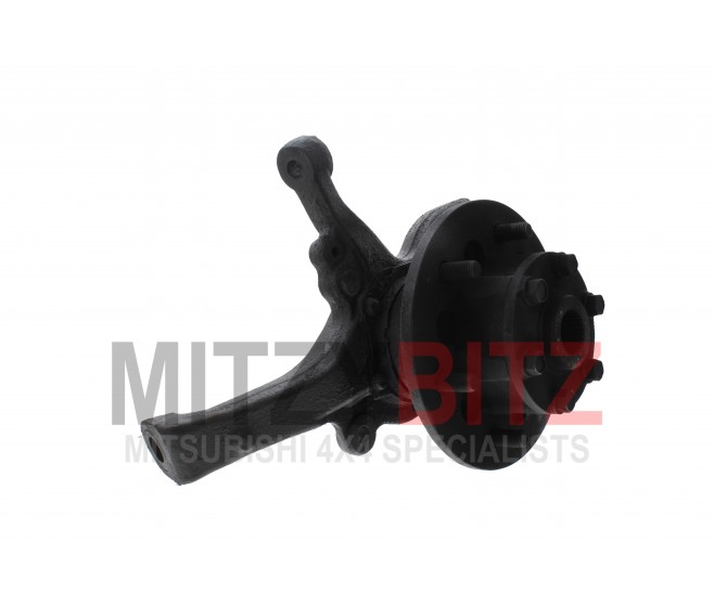HUB AND KNUCKLE FRONT RIGHT FOR A MITSUBISHI FRONT SUSPENSION - 