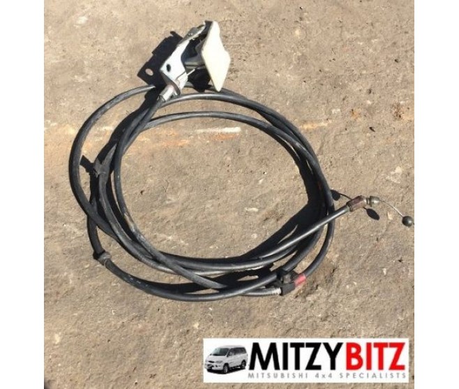 BONNET RELEASE CABLE FOR A MITSUBISHI SPACE GEAR/L400 VAN - PA5V