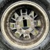 15 ALLOY WHEEL AND TYRE FOR A MITSUBISHI DELICA SPACE GEAR/CARGO - PE8W