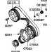 ENGINE CRANKSHAFT TIMING GEAR FOR A MITSUBISHI ENGINE - 