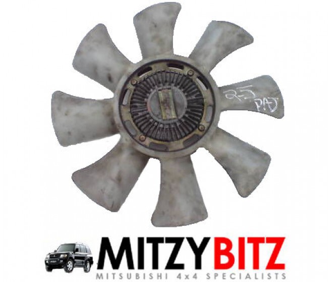RADIATOR COOLING VISCOUS FAN FOR A MITSUBISHI PAJERO - V24W