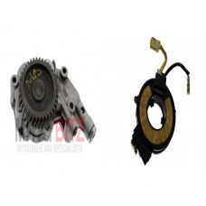 ENGINE OIL PUMP AND AIRBAG CLOCK SPRING SQUIB