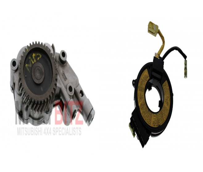 ENGINE OIL PUMP AND CLOCK SPRING SQUIB FOR A MITSUBISHI V10-40# - ENGINE OIL PUMP AND CLOCK SPRING SQUIB