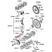 ENGINE CRANK SHAFT PULLEY FOR A MITSUBISHI V60,70# - ENGINE CRANK SHAFT PULLEY
