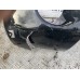 DAMAGED BLACK FRONT BUMPER FACE ONLY FOR A MITSUBISHI BODY - 