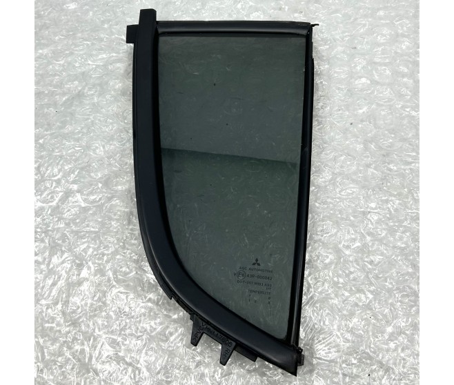 QUARTER GLASS REAR RIGHT FOR A MITSUBISHI KA,B0# - REAR DOOR PANEL & GLASS