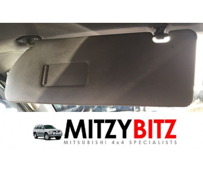 SUN VISOR WITH MIRROR LEFT FOR A MITSUBISHI K90# - SUN VISOR WITH MIRROR LEFT