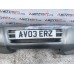 03-06 SILVER FRONT BUMPER WITH FOG LAMPS FOR A MITSUBISHI PAJERO - V78W