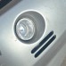 SILVER FRONT BUMPER WITH FOG LAMPS FOR A MITSUBISHI PAJERO - V68W