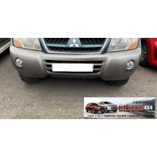GREY FRONT BUMPER WITH FOG LAMPS 03 06