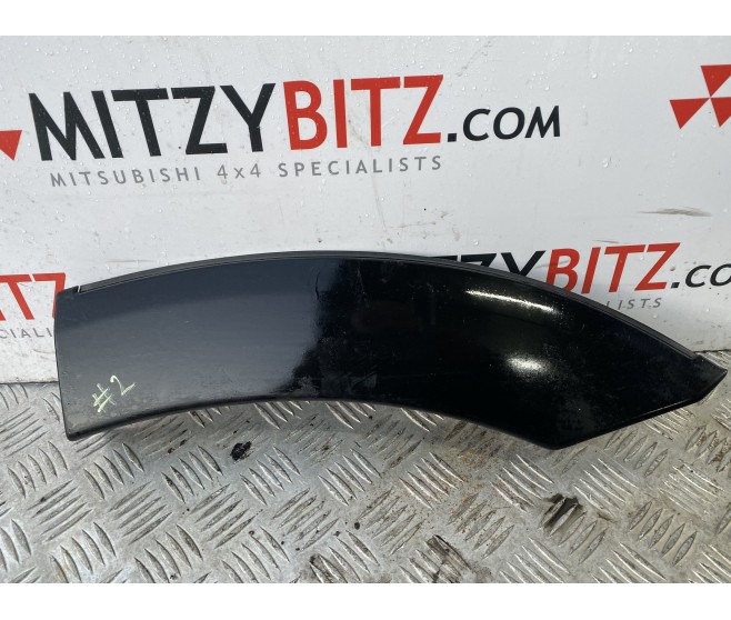 BLACK REAR LEFT OVERFENDER WHEEL ARCH TRIM  FOR A MITSUBISHI EXTERIOR - 