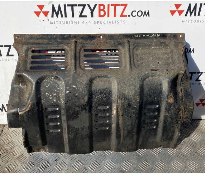 FRONT UNDER ENGINE SUMP GUARD SKID PLATE FOR A MITSUBISHI KH0# - FRONT UNDER ENGINE SUMP GUARD SKID PLATE