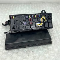 FUSE BOX AND COVER UNDER THE HOOD