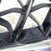 BLACK CHROME RADIATOR GRILLE FOR A MITSUBISHI K90# - BLACK CHROME RADIATOR GRILLE