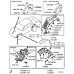 FRONT WHEELHOUSE TO ENGINE REAR SPLASH RUBBER GUARD FOR A MITSUBISHI BODY - 