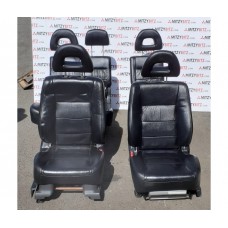 FRONT SEATS AND REAR SEATS IN LEATHER