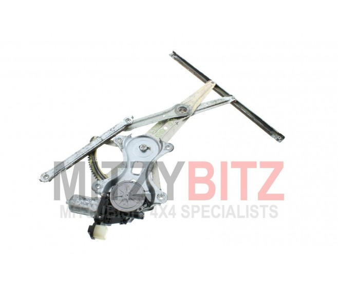 FRONT RIGHT WINDOW REGULATOR AND MOTOR FOR A MITSUBISHI NATIVA/PAJ SPORT - KH4W
