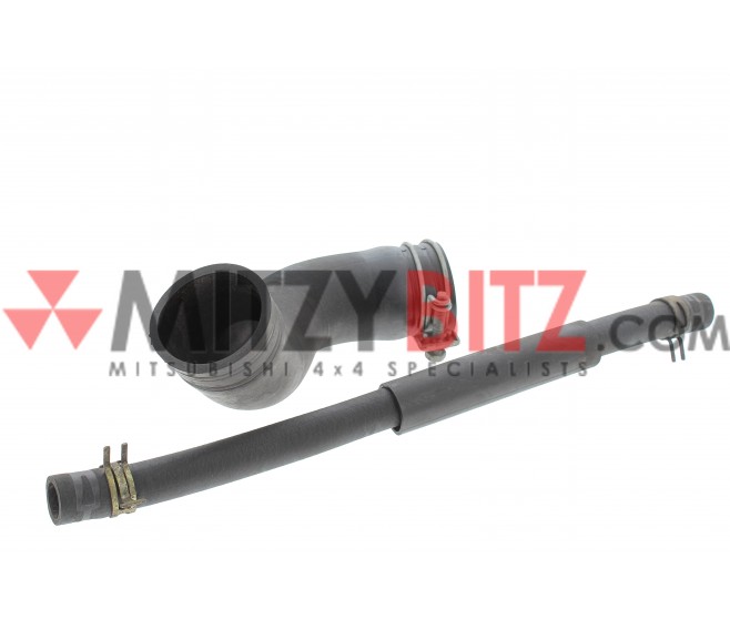FUEL FILLER NECK AND BREATHER HOSES FOR A MITSUBISHI DELICA SPACE GEAR/CARGO - PD6W