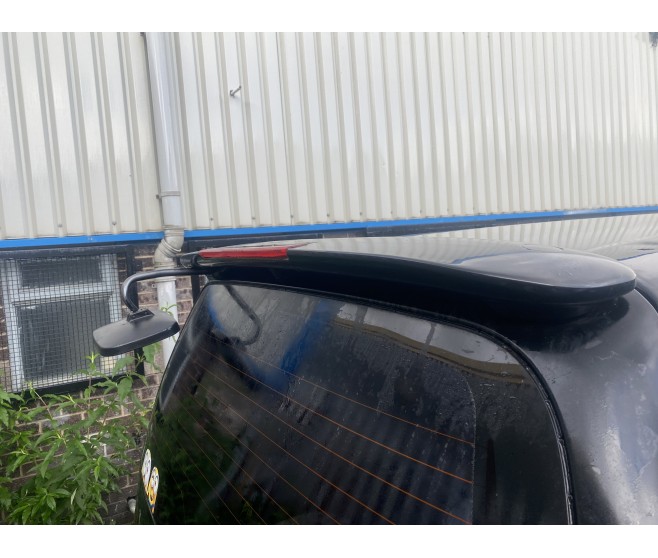 BLACK ROOF AIR SPOILER FOR A MITSUBISHI PA-PF# - QTR WINDOW GLASS & MOULDING
