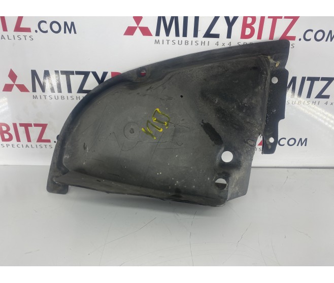 UNDER ENGINE RIGHT SIDE PLASTIC COVER FOR A MITSUBISHI BODY - 