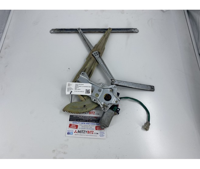 WINDOW REGULATOR AND MOTOR FRONT LEFT FOR A MITSUBISHI L200 - K62T