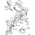 LEFT FRONT WIPER ARM FOR A MITSUBISHI DELICA SPACE GEAR/CARGO - PA4W