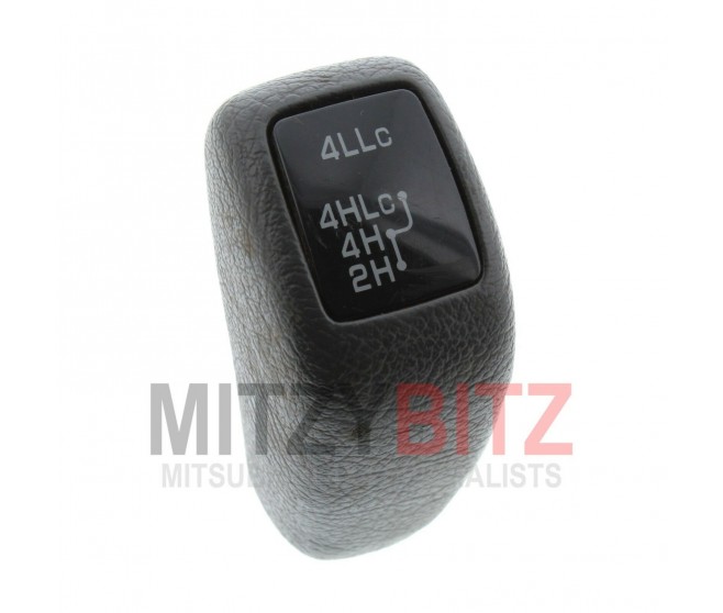4WD GEARSHIFT LEVER KNOB FOR A MITSUBISHI V10-40# - TRANSFER FLOOR SHIFT CONTROL