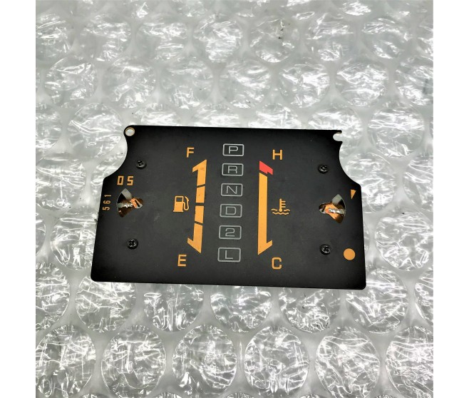 FUEL AND WATER TEMPERATURE GAUGE FOR A MITSUBISHI MONTERO - V45W