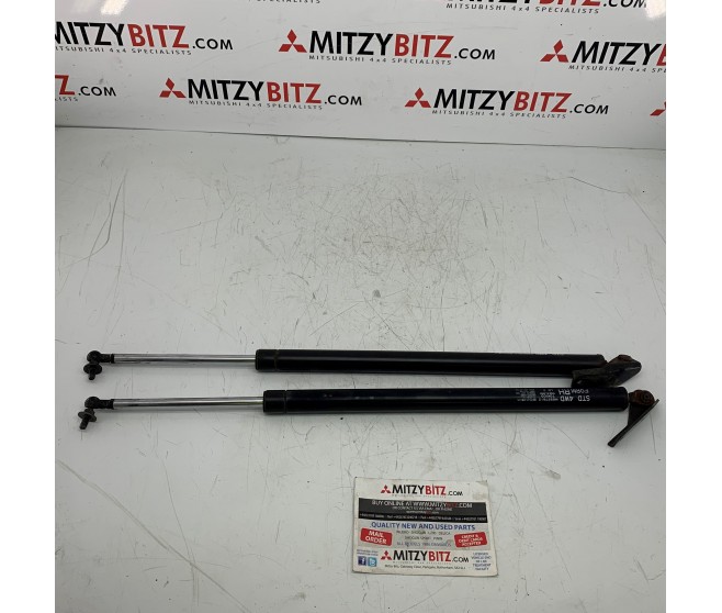 TAILGATE GAS SPRINGS FOR A MITSUBISHI PA-PF# - TAILGATE PANEL & GLASS