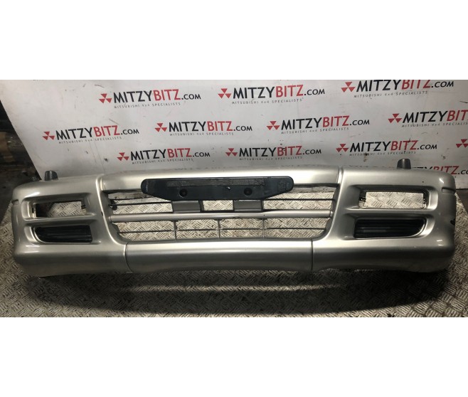 96-01 COMPLETE FRONT BUMPER (SILVER(M) FOR A MITSUBISHI K60,70# - 96-01 COMPLETE FRONT BUMPER (SILVER(M)