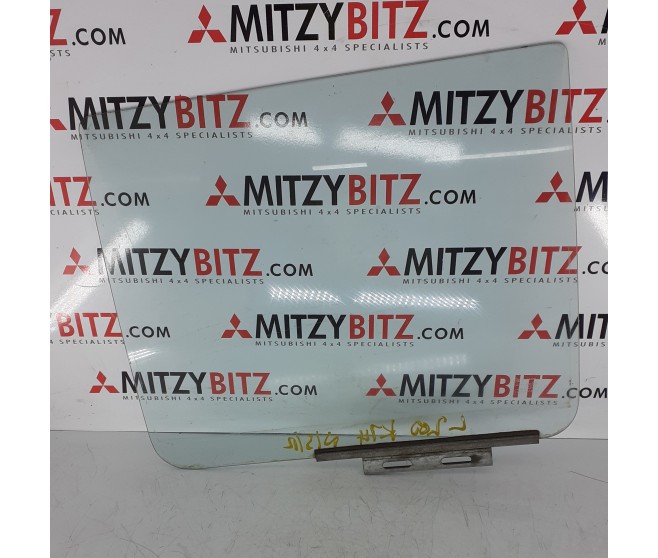 LEFT REAR DOOR DROP GLASS FOR A MITSUBISHI L200 - K66T