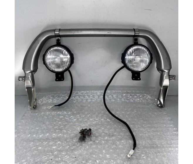 RADIATOR GRILLE GUARD WITH LIGHTS