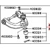 FRONT LEFT UPPER SUSPENSION ARM FOR A MITSUBISHI PAJERO/MONTERO - V24W