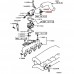 AIR INTAKE TURBO BOOST PRESSURE SENSOR FOR A MITSUBISHI K60,70# - INLET MANIFOLD